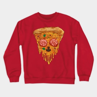 Pizza de los muertos Crewneck Sweatshirt